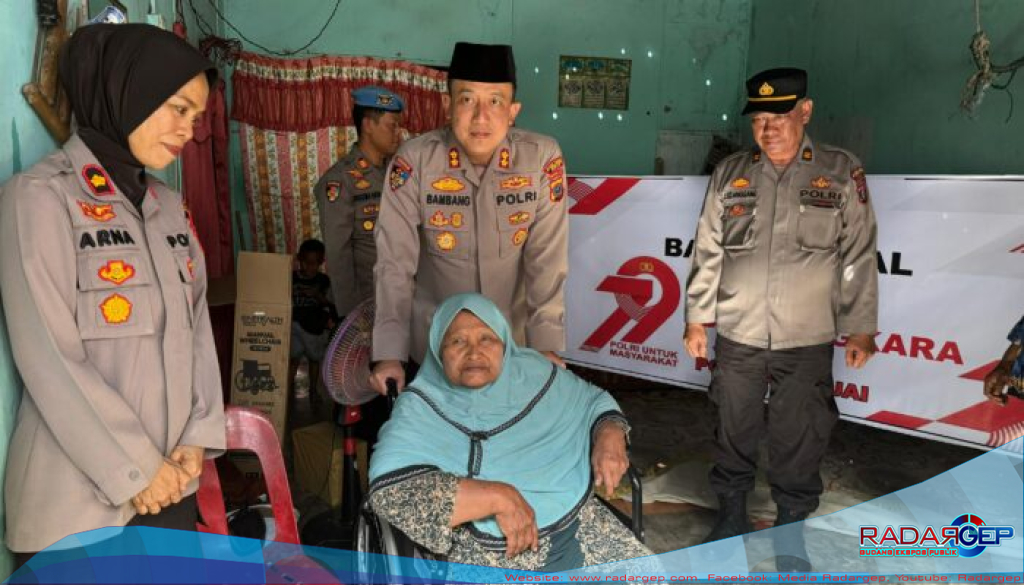 Sambut Hari Bhayangkara, Kapolres Binjai Serahkan Bantuan Sosial 19 Juni 2025
